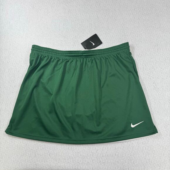 Nike Lacrosse XL Green and White Sports Skirt New with Tags Flawed - Picture 6 of 12